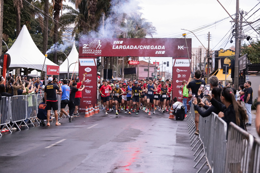 Corrida Beneficente da Santa Casa reúne mil inscritos e arrecada recursos para setor de oncologia