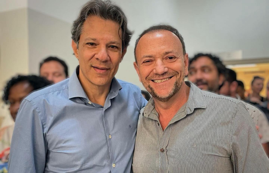 Presidente nacional do PT, Edinho Silva recebe Fernando Haddad em Araraquara e destaca investimentos federais no município